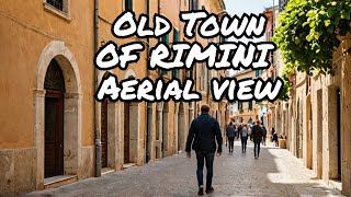 Exploring Rimini Italy Old Town Stunning Beaches amp Aerial Views  Walking Tour amp Drone Footage [upl. by Atinwahs]