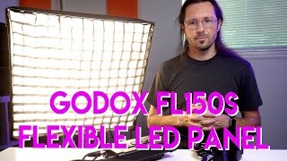 Godox FL150S Review  Flexible Bendable BiColor LED Light Panel [upl. by Oironoh]