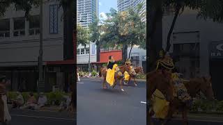 hawaii 夏威夷 waikiki honolulu parade Honolulu Festival Grand Parade [upl. by Llemor446]