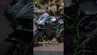 Top 5 Superbikes in India 2024  Kawasaki Ninja H2 Ducati Panigale V4 BMW S1000RR amp More [upl. by Masuh276]