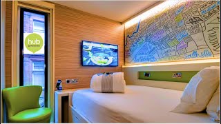 The Trendiest Budget Hotel in Central London Hotel Tour Hub by Premiere Inn [upl. by Cullie904]