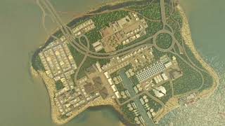 Perfectly Designed Industrial Park Cities Skylines [upl. by Humph]