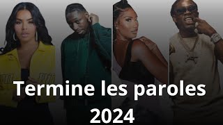 TERMINE LES PAROLES 2024 Teste tes connaissances musicales [upl. by Ahsiekrats228]