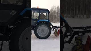 Snow blower tractor remix music funk musica dj automobile miniagricuture agriculturefarming [upl. by Rycca]