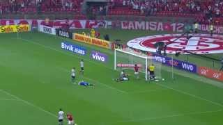 Frango de Cássio  Internacional 1 x 2 Corinthians  Brasileirão 2014  HD [upl. by Ahsitak]