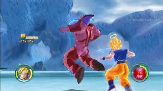 Dragon Ball Raging Blast 2 Goku vs Hatchiyack [upl. by Cordey]