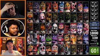 Lets Players Reaction To Trying 5020 Mode For The First Time  Fnaf Ultimate Custom Night [upl. by Areta201]