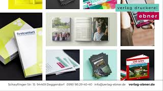 Verlag Druckerei Ebner  Portfolio [upl. by Er]