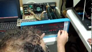 Altair 8800 loads 4K BASIC from paper tape [upl. by Howund]