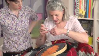 Hand Quilting with Marianne Fons Part 2 [upl. by Theresa]