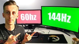 FORTNITE na 60Hz vs 144Hz  Czy faktycznie robią RÓŻNICĘ [upl. by Llenal222]