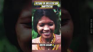 Dolorosa Tradición de los Dientes Afilados El Ritual de Belleza de los Mentawai 😨 [upl. by Vashtia]