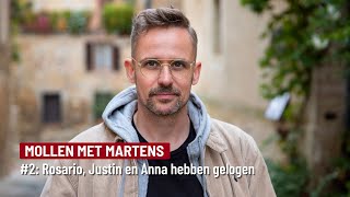 Mollen met Martens 2 Rosario Justin en Anna hebben gelogen Wie Is de Mol 2024 [upl. by Nnylahs]