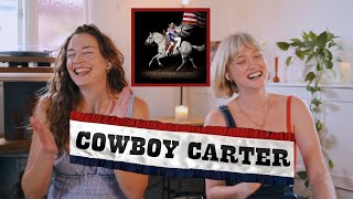 COWBOY CARTER  Beyoncé ★ Swifties React [upl. by Dyanne]