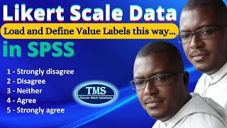 Load Likert Scale Data into SPSS and Define the Value Label this Way [upl. by Ahsha]