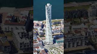 🇸🇪🏙️Turning Torso  The World’s First Twisting Skyscraper turningtorso engineering architecture [upl. by Adelind]