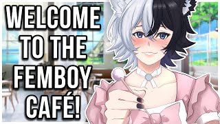 ASMR Roleplay  Femboy Ear Cleaning Café ☕ [upl. by Osnofedli]