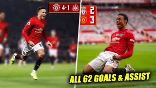 Mason Greenwood All 62 Goals amp Assist for Man United and Getafe [upl. by Reivax]