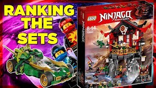 Ranking the LEGO Ninjago 2018 Sets Worst to Best [upl. by Stochmal]