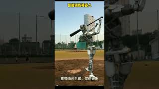 Robot also do sport Robot robotics roboticssystem robotgame robot2024 robokeeper battlerobot [upl. by Ahsinet600]