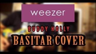 Basitar Cover  Buddy Holly  Weezer  Learn how to play guitar in one day [upl. by Akinajnat572]