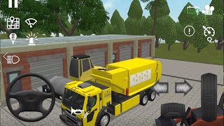 Garbage Truck Broke Down While Cleaning the StreetsTrash Truck Simulator [upl. by Robson]