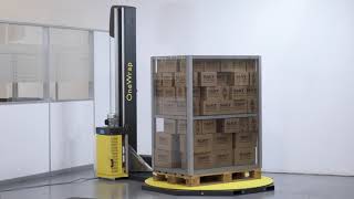 SIAT ONEWRAP PALLET WRAPPING MACHINE [upl. by Nolahc]