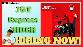 JampT EXPRESS RIDER COURIER Philippines  How to Apply  Requirements [upl. by Lail]