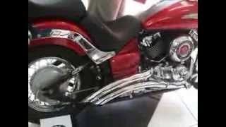 Escapamento Esportivo Custom Torbal Drag Star 650 Yamaha [upl. by Sheena]