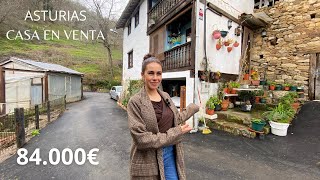 CASA DE PIEDRA EN VENTA EN LAVIANA ASTURIAS CON TERRENO DE 600M2 84000€🏡🏡 casa inmobiliaria [upl. by Lexie830]