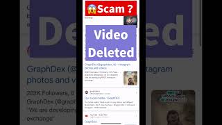 😱【GraphDex】😳😭Is it a Scam Disconnect wallet from an App  Delete GraphDex telegram games [upl. by Leonora263]