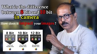 What is the difference between 8 bit and 10 bit in camera  How does it impact your images [upl. by Odnumyer941]