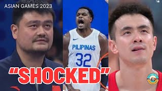 Yao Ming Chinese Players INSANE Reaction to Philippines Celebrating Basketball Win vs 🇨🇳 [upl. by Anoik763]