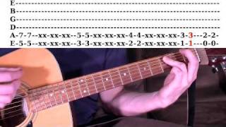 How to Read Guitar Tab Tabs Tablature for Beginners Lesson on Guitar Notation [upl. by Roti]