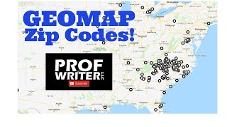 Geomapping zip codes on Google My Maps [upl. by Carrie]