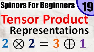 Spinors for Beginners 19 Tensor Product Representations of su2 ClebschGordan coefficients [upl. by Sloan]