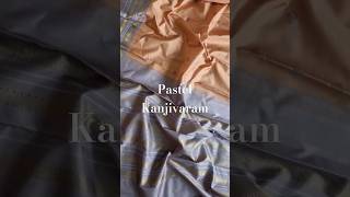 Unique pastel Kanjivaram Silk Saree [upl. by Leland]