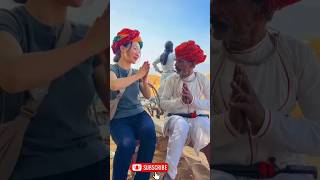 foreigners in rajasthan desert trading travel explore shortvideo reels youtubeshorts shorts [upl. by Delaney58]