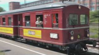 Historischer Elektrotriebwagen ET65 quotRoter Heulerquot [upl. by Eniagrom]