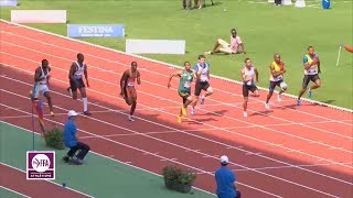 Paris Charléty 2013  Finale 100 m M Jimmy Vicaut en 995 [upl. by Stinky]