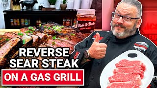 How To Reverse Sear A Steak On A Gas Grill  Ace Hardware [upl. by Aibat750]