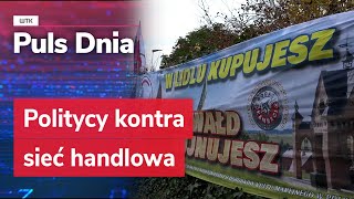 Politycy kontra sieć handlowa [upl. by Ahsiuqet]