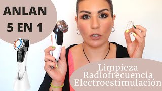 ANLAN 5 en 1  ¿Cómo lo uso ¿funciona Radiofrecuencia y Electroestilumacion [upl. by Eniawd635]