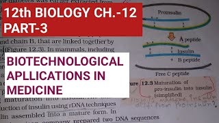 Class 12 biology chapter 12part 3biotechnological Application in medicineStudy with Farru [upl. by Altman288]