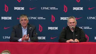 Duquesne Athletics Announcement [upl. by Adrahs]