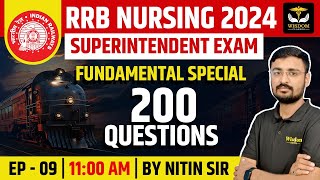 RRB NURSING SUPERINTENDENT EXAM  RRB NURSING OFFICER CLASSES  NITIN SIR  WISDOM NURSING CLASSES [upl. by Marden315]