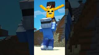 Minecraft but Im 2D shorts [upl. by Donni325]