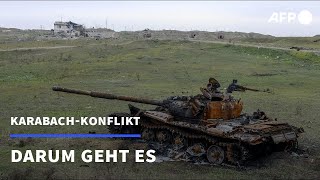 Kurz erklärt Der Konflikt um BergKarabach  AFP [upl. by Esele]