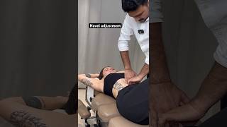 Navel adjustment by dr harish grover ytshort trend feed [upl. by Enirrok]