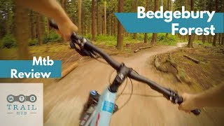 Bedgebury Mountain Biking Review Red Route [upl. by Iznek]